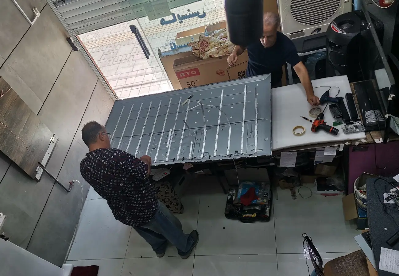 تعویض بک لایت تلویزیون